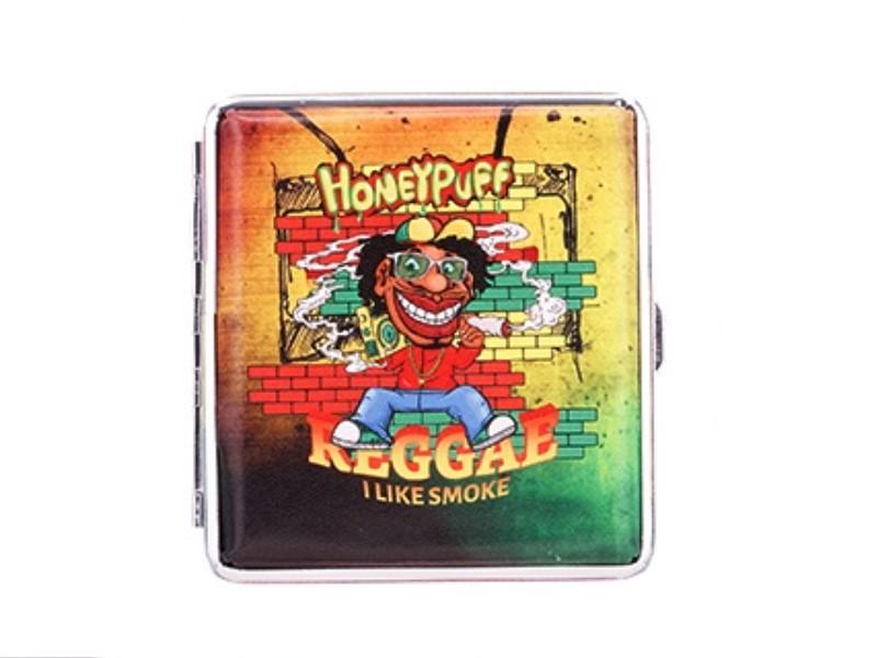 Raszta mintájú cigaretta tárca 20 cigaretta részére - 7